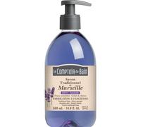 LE COMPTOIR DU BAIN Jabón Tradicional de Marsella OLIVA-LAVANDE Frasco de 500 ml