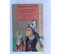 LE CONCEPT D'AMOUR CHEZ AUGUSTIN.: Essai d'interprétation philosophique