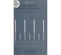 Le Contexte Social De La Planification De Léducation (ebook)