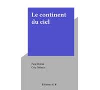Le Continent Du Ciel (ebook)