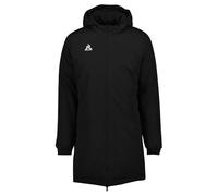 Le Coq Sportif 2421673 Le COQ SPORTIF - Parka de banco Club N°1 m - Hombre invierno cálido largo impermeable forrado acolchado de poliamida, deporte de trabajo, talla XL, color negro Unisex adulto (Pack de 1)