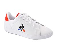 Le Coq Sportif Baskets Mode Garçon, Niño-Zapatos, Blanco, 38 EU