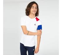 Le Coq Sportif Camiseta Bat tee SS No 1 M para Adulto/Unisex, N.O.W/B.Electro/Rouge Electro, XS