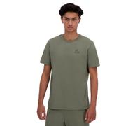 Le COQ Sportif - Camiseta de Manga Corta para Hombre, 140 g, algodón Transpirable, Corte Regular con Logotipo Serigrafiado - Talla XS - Color Tea Leaf - Monochrome tee SS N°3 M