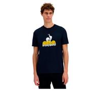 Le COQ Sportif - Camiseta de Tenis Gráfico para Hombre SS 25 N°1 M - Algodón Poliéster cómodo - Diseño de Alivio Suave - Ideal para Entrenamiento Deportivo - Talla XXL - Sky Cap