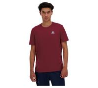 Le Coq Sportif – Camiseta ESS Tee SS N°1 para hombre, Rojo, XL