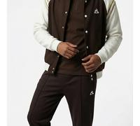 Le COQ Sportif - COQ Or - Pantalón Recto n.º 2 para Hombre - Corte estándar - Poliamida de algodón Suave y Resistente - Cinturón elástico - para Deporte y Diario - Talla L - Molé
