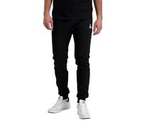 Le COQ Sportif ESS Pant Slim N°2 M - Pantalón Jogging para Hombre de Corte Ajustado cómodo para Entrenamiento Diario - Algodón Poliéster - Talla L - Negro