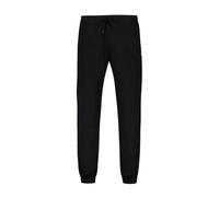 Le COQ Sportif ESS Pant Slim N°2 - Pantalón para Hombre de Doble Cara, 300 g, algodón, poliéster, Cintura elástica con cordón de Ajuste, 2 Bolsillos Italianos, Talla XXL, Color Negro