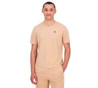 Le Coq Sportif ESS tee SS Camiseta, Beige, M para Hombre