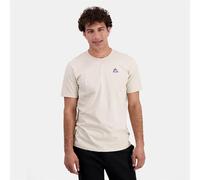 Le COQ Sportif ESS tee SS N°1 - Camiseta de Manga Corta (100% algodón, 140 g, Corte clásico), diseño de Logotipo con Estampado de Tinta Hinchable, Talla XS