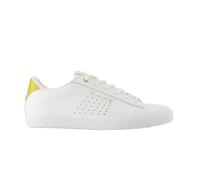 Le Coq Sportif Lucie, Zapatillas Mujer, Blanco Óptico Oro, 41 EU