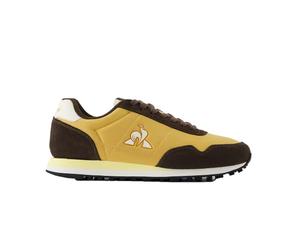 Le COQ Sportif Mixto Astra_2 Basket, Spruce Amarillo Chocolate marrón, 41 EU