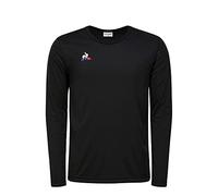 Le Coq Sportif N°1 Maillot Match Enfant Ml Black Camiseta, Mujer, Black, 8A