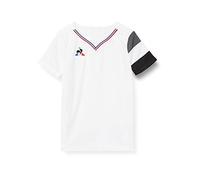 Le Coq Sportif N°5 Maillot Match Premium SS Enfant New Camiseta, Mujer, New Optical White, 6A