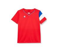 Le Coq Sportif N°5 Maillot Match Premium Ss Enfant Vint T-Shirt, Vintage Rojo, 8A