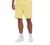 Le COQ Sportif - Pantalón Corto para Hombre, 100% algodón, Forro Interior Textil Exterior Textil, construcción Cosida para Resistencia al Desgaste Diario, Talla M, Amarillo 83