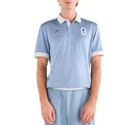 Le Coq Sportif - Polos - Polo SS N°1 M Ashley Blue - Talla M - Azul Azul M