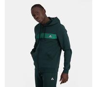 Sudadera con capucha Le Coq Sportif Saison 2 verde oscuro - S