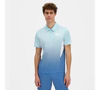Le COQ Sportif - Tennis Pro Polo SS 25 N°1 M - Deporte Hombre - Transpirable Poliéster Elastano - para Competición de Entrenamiento - Talla S - Color Quiet Tide