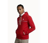 Le COQ Sportif Tri SP Hoody N°1 - Sudadera para Hombre, 85% algodón, 15% poliéster, Talla XXL - Color Now/Rojo camuset chi - Capucha Ajustable, Confort Diario y Deportivo