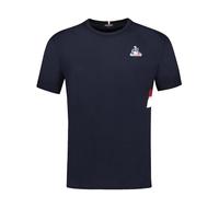 Le Coq Sportif Tri SP tee SS - Camiseta para Hombre, Azul, M
