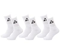 Le Coq Sportif X3 pares de calcetines blancos para hombre K6018 blanco 43-46, blanco