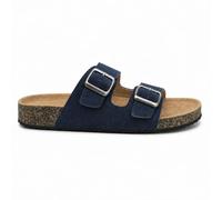 LE CÔTÉ CHIC | Sandalias Hombre Verano Bio Doble Hebilla (Azul Marino, Sistema tallas calzado EU, Adulto, Hombre, Números, mediano, 40)