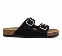 LE CÔTÉ CHIC | Sandalias Hombre Verano Bio Doble Hebilla (Negro, Sistema tallas calzado EU, Adulto, Hombre, Números, mediano, 42)