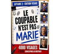 Le coupable n'est pas Marie - Affaire 2│4000 Visages Suspects │5 Indices │1 Coupable: Saurez-vous retrouver le coupable ?