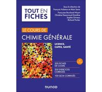 Le cours de chimie générale: Licence, CAPES, PASS