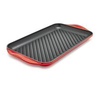 LE CREUSET 20132400600460 - Parrilla Grill Extra Larga, 2,2 l, 10/12 Personas, 47 x 25 cm, Color Cereza