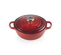 Le Creuset 21114240600430 Soup Pot, Cast Iron, Cereza
