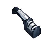 Le Creuset Afilador de cuchillos, Para cuchillos rectos de acero de damasco o inoxidable, 18 y 8, Negro, 98000603000000