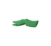 Le Creuset Agarradores, Set de 2, Silicona, Adaptable, Resistente al calor hasta 250 grados Celsius, Bamboo, 42813004080000