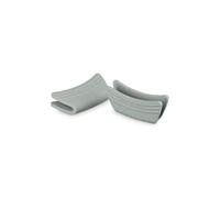Le Creuset Asas laterales, juego de 2, silicona, adaptables, resistentes al calor hasta 250 °C, Sea Salt