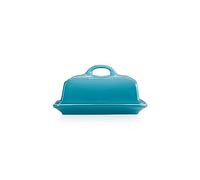 Le Creuset Bandeja para mantequilla de cerámica de gres, 17 cm, Caribe, 70837171700000