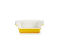 Le Creuset Bandeja rectangular Heritage de cerámica de gres, 19 cm, 1.1 L, Nectar, 71102196720001