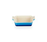 Le Creuset Bandeja rectangular Heritage de cerámica de gres, 26 cm, 2.4 L, Azure, 71102262200001