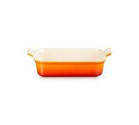 Le Creuset Bandeja rectangular Heritage de cerámica de gres, 26 cm, 2.4 L, Volcanico, 71102260900001