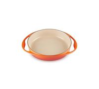 Le Creuset Bandeja tarta tatin de hierro fundido, 25 cm, apto para todas las fuentes de calor, incluso inducción, Volcanico, 20129250902460