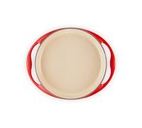 Le Creuset Bandeja tarta tatin de hierro fundido, 28 cm, apto para todas las fuentes de calor, incluso inducción, Cereza, 20129280602460