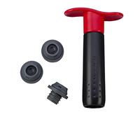 Le Creuset Bomba de vacío de plástico y 3 tapones para vino, WA 137, Cereza, 49200000608200