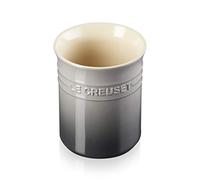 Le Creuset Bote para espátulas de cerámica de gres, 1, 1 L, Flint, 71501114440001