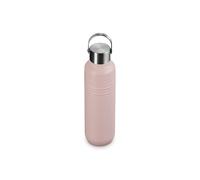 Le Creuset Botella de agua, 500 ml, rosa concha, acero inoxidable, aislada al vacío, retención de calor y frío, boca ancha, fácil de limpiar, fácil de limpiar sobre la marcha
