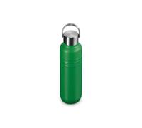 Le Creuset Botella de agua, 500 ml, verde bambú, acero inoxidable, aislada al vacío, retención de calor y frío, boca ancha, fácil de limpiar, fácil de limpiar sobre la marcha