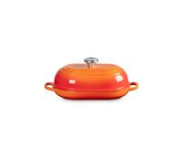 LE CREUSET Brot Bräter oval 29cm/1,4l SIGNATURE Rojo Horno naranja