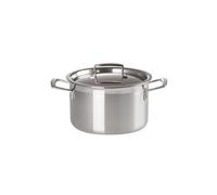 Le Creuset Cacerola alta de acero inoxidable 3-Ply 20 cm, 96200620001000