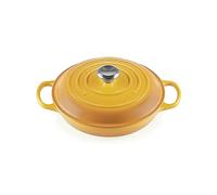 Le Creuset Cacerola baja de hierro fundido, 26 cm, 2, 2 L, Nectar, 21180266724430