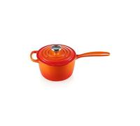 Le Creuset Cazo de hierro fundido, Redondo, diámetro16 cm, 1.2 L, Volcanico, 21181160902430
